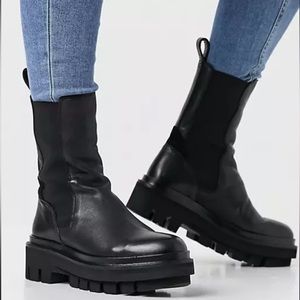 All Saints Billie Leather Boots